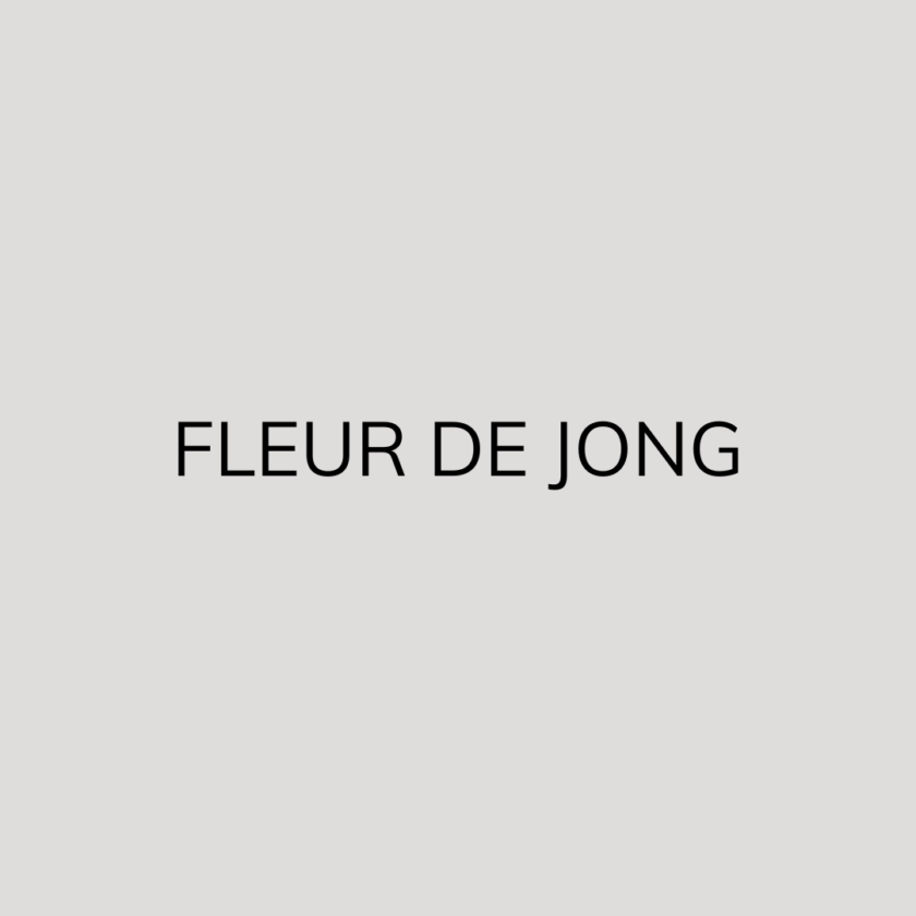 Fleur de Jong